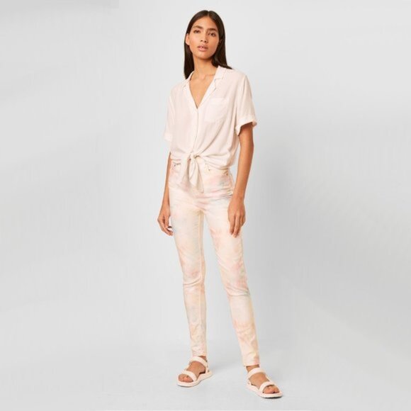 French Connection Denim - NWT French Connection tie dye print skinny jeans